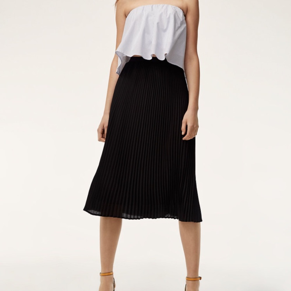 Aritzia, Babaton, Jude skirt, Black, size xs